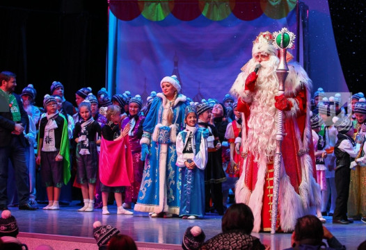 Дед Мороз гостит в Казани
